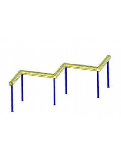 Колода гімнастична вигнута